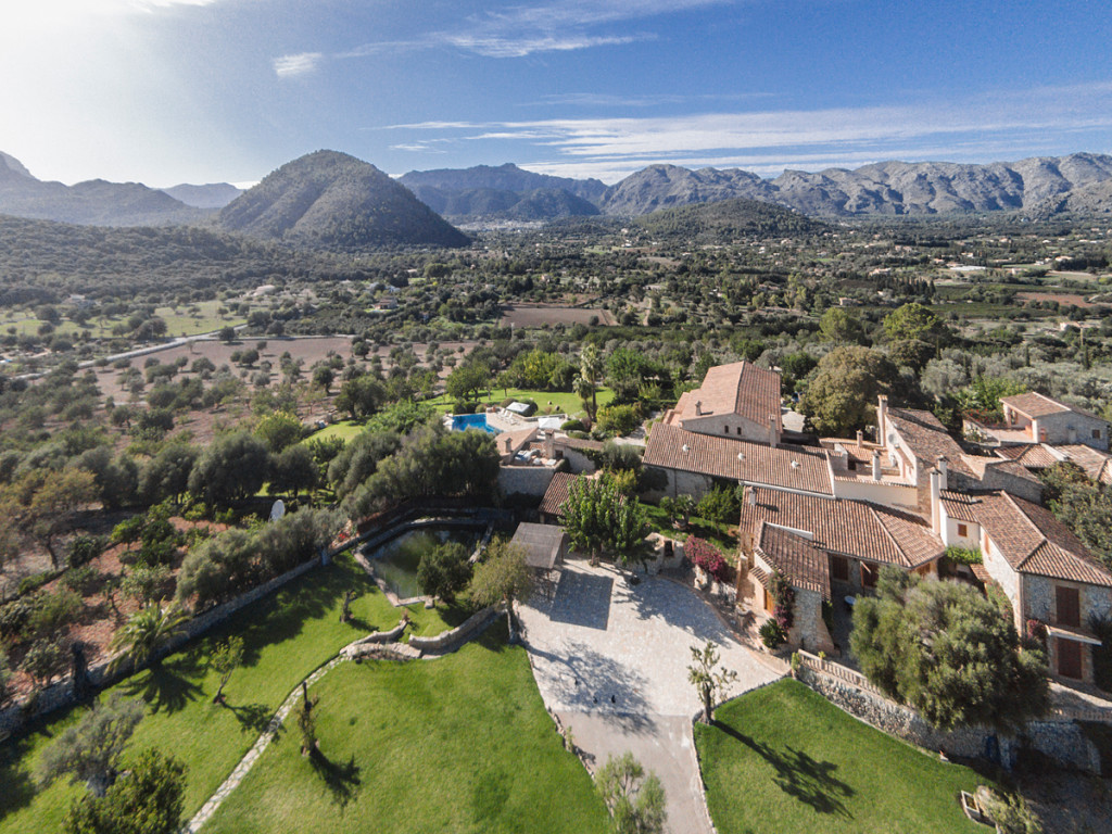 finca con piscina