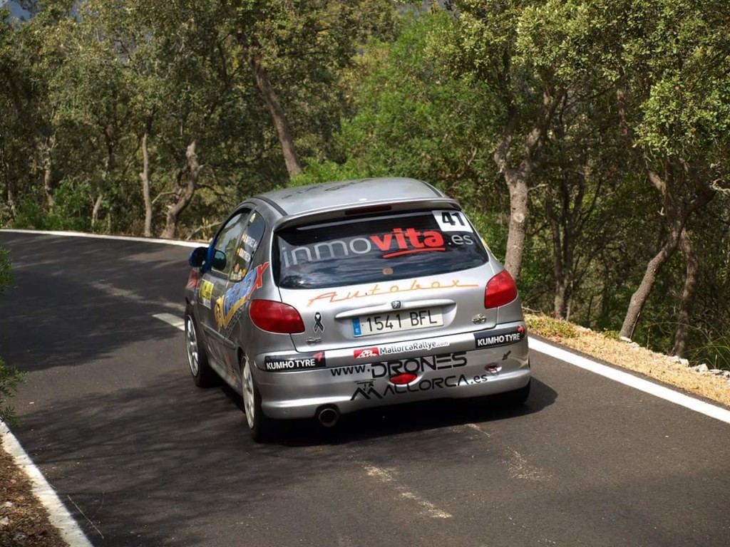 Car of rallye drones Mallorca