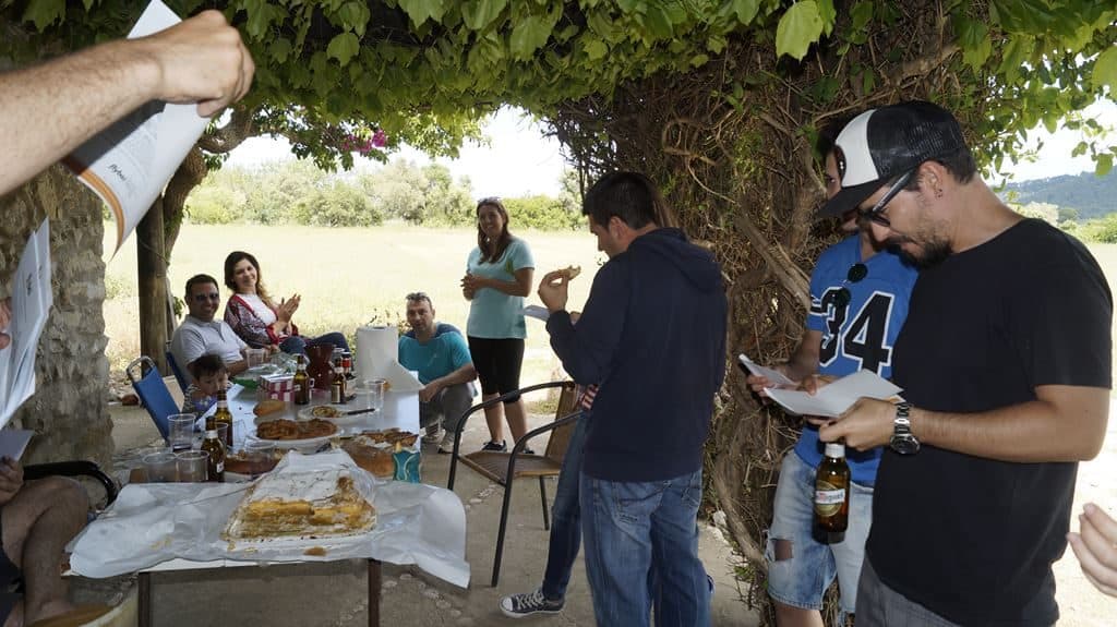 Un alumno con su licencia