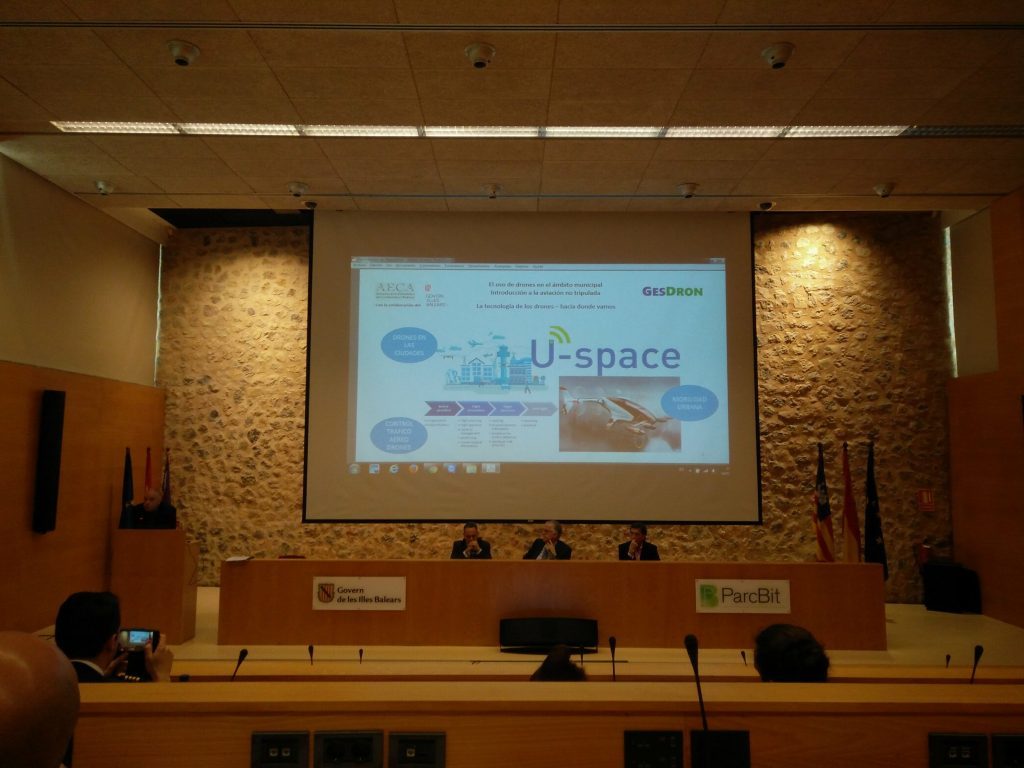 U-space on screen